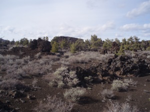 uitzicht op Craters of the Moon N.M. | Craters of the Moon National Monument